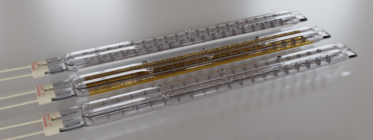инфракрасный кварцевый излучатель